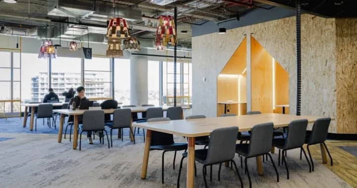 The student space serves as a hub for social interaction, where students can meet, chat, and build friendships