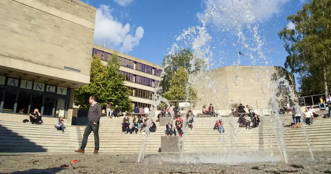The Square is a great place to relax and meet friends, particularly in warmer weather