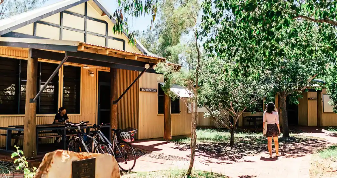 The Village, a hostel which can accommodate 28 people and nine self-contained houses