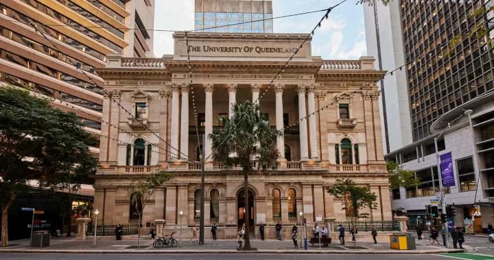 UQ Brisbane City building used to be the head office of the former Queensland National Bank
