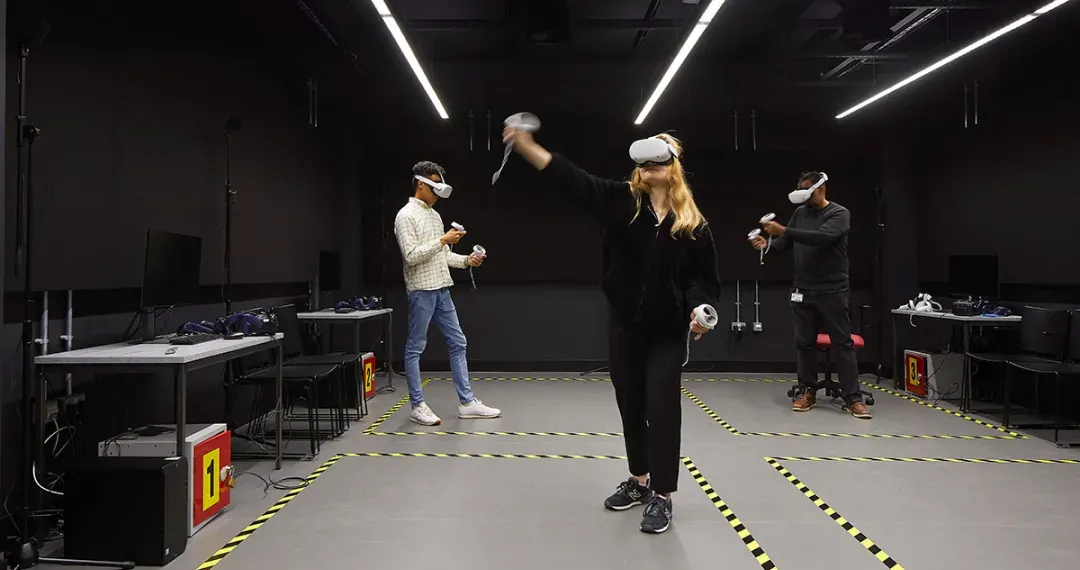 VR Studio Room encouraged student to experiment with virtual reality (VR), and augmented reality (AR)