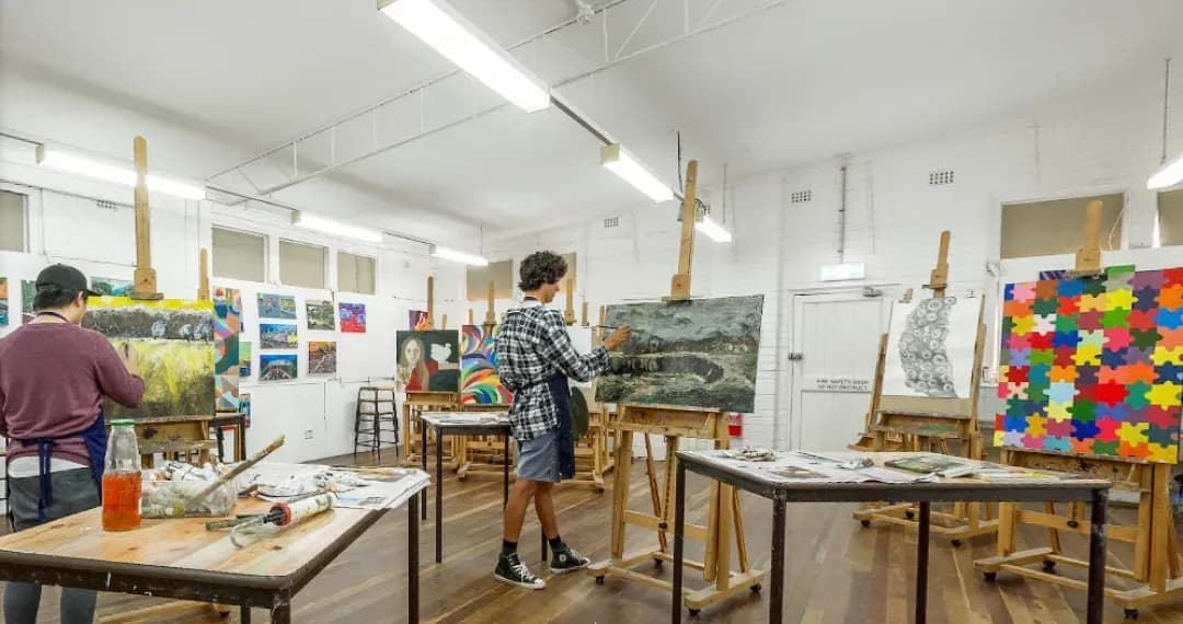 Visual Arts Workshop, dedicated space for students to engage in practical art-making and explore various visual arts