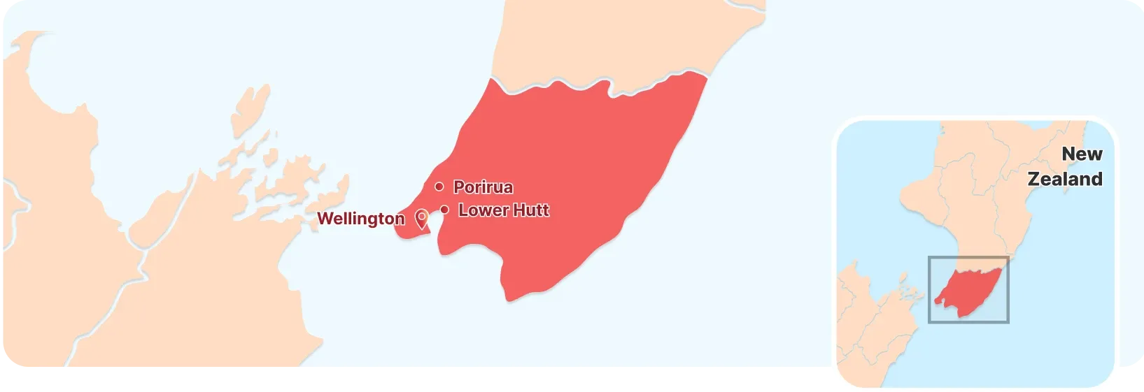 Wellington Region 惠灵顿大区