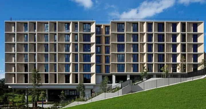 Central Courtyard Accommodation buildings