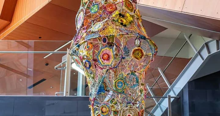 Collaborative artwork that speaks to traditional cultural practices from all nations