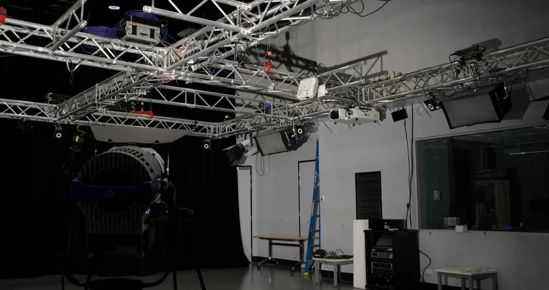 The Black Box - production and presentation studio space.