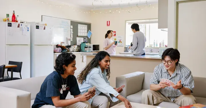 Communal lounge, Student Village residence