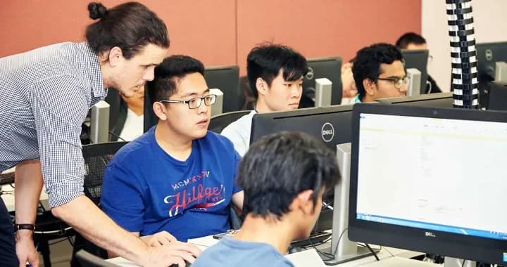 There are two computer labs at the Sydney Campus for enrolled students to use