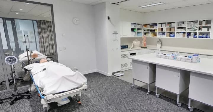 The Mount Gambier Horizon Hospital and Health Service has been purpose built to replicate an actual functioning hospital