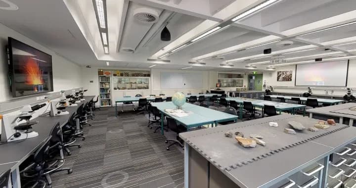 Earth Science Teaching Lab, School of Natural Sciences