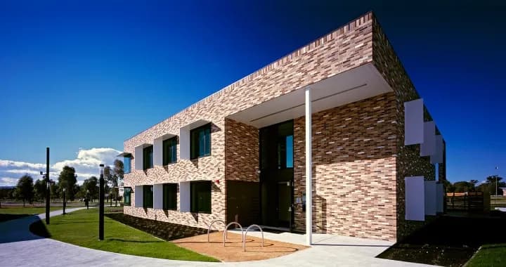Eastern end of the campus. It's a short walk to both the campus and Wodonga TAFE buildings