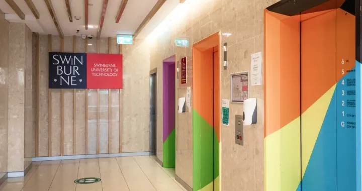 Elevator Facilities to help student go to class and study space in Sydney Campus