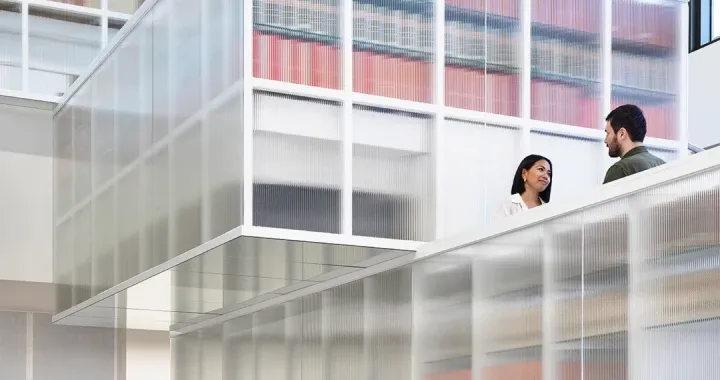 Heyward Library, the state-of-the-art, technology-enabled facilities, and modern study and learning spaces