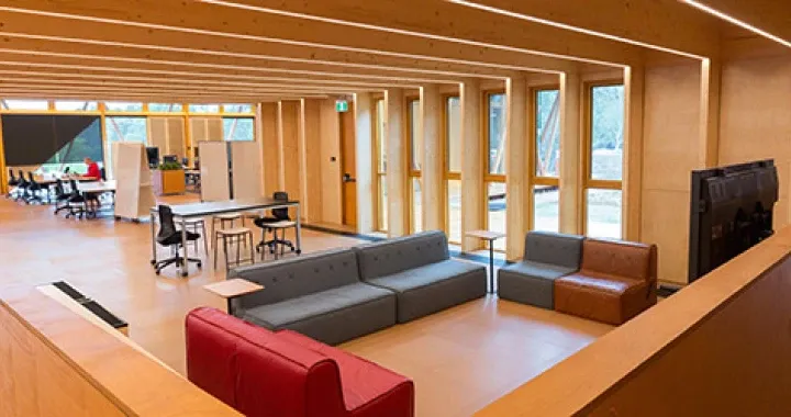 The Incubator - virbrant space for students, researchers, staff, entrepreneurs and start-ups to work on their research or ideas that can be commercialised.