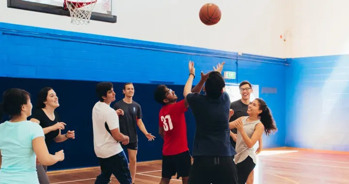 Indoor Games Hall include basketball/netball/futsal court