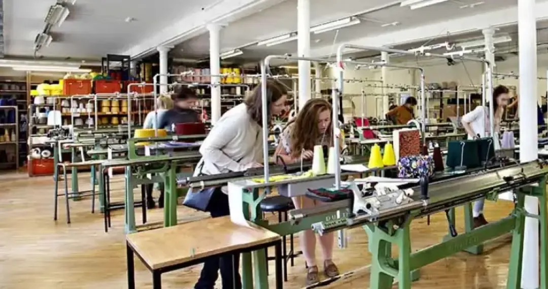 The Scottish Borders campus houses facilities for School of Textiles & Design including the largest knit and weave studios and longest screen-print table in Europe.
