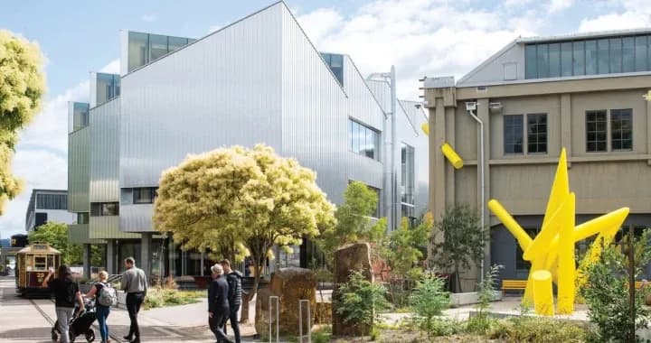 Newnham is a relaxed and spacious campus overlooking kanamaluka/Tamar River