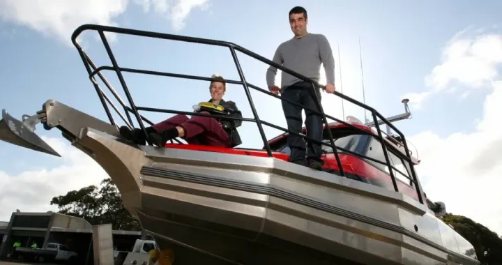 'Yolla' the marine biology specialist boat