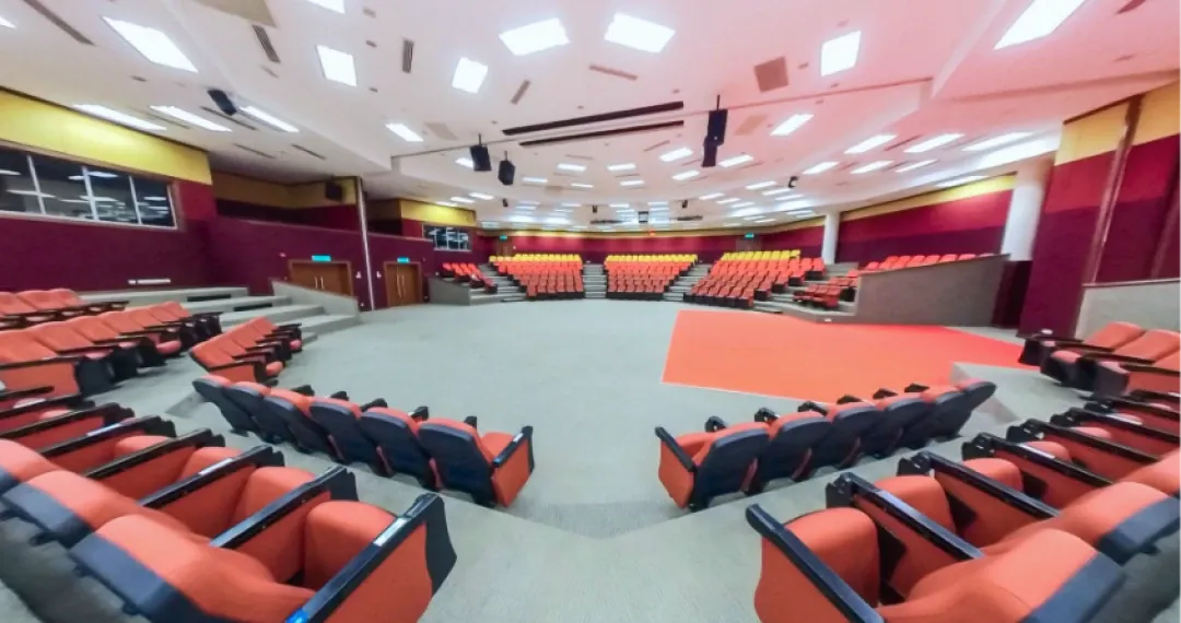 Mei Ling Young Auditorium used for research talks, professional gatherings and formal events
