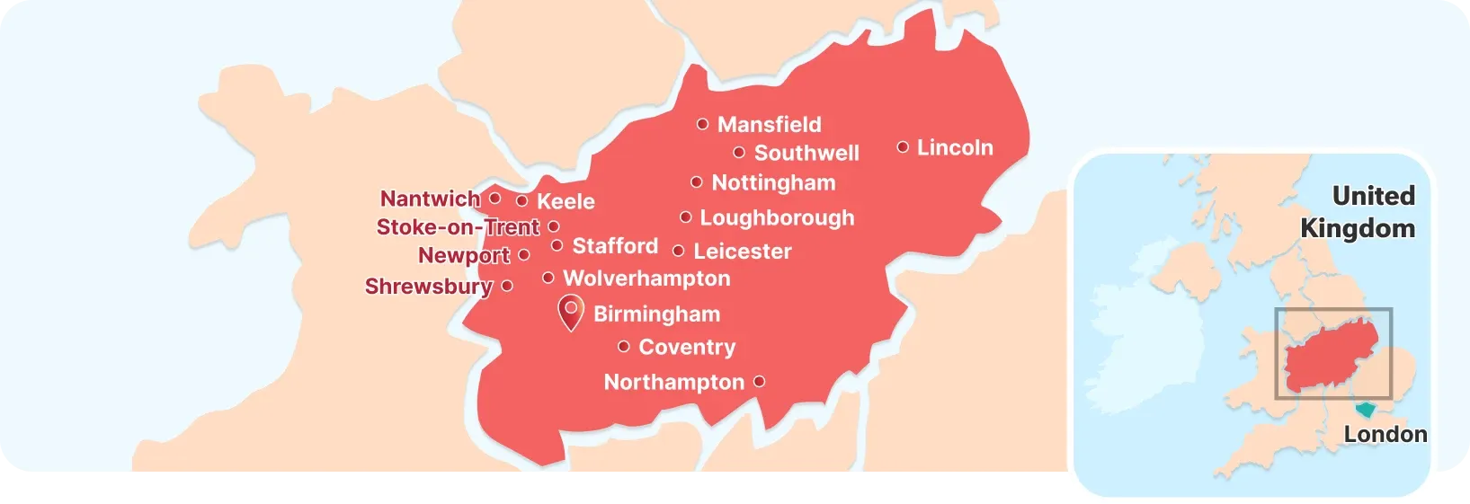 Midlands 英格兰中部
