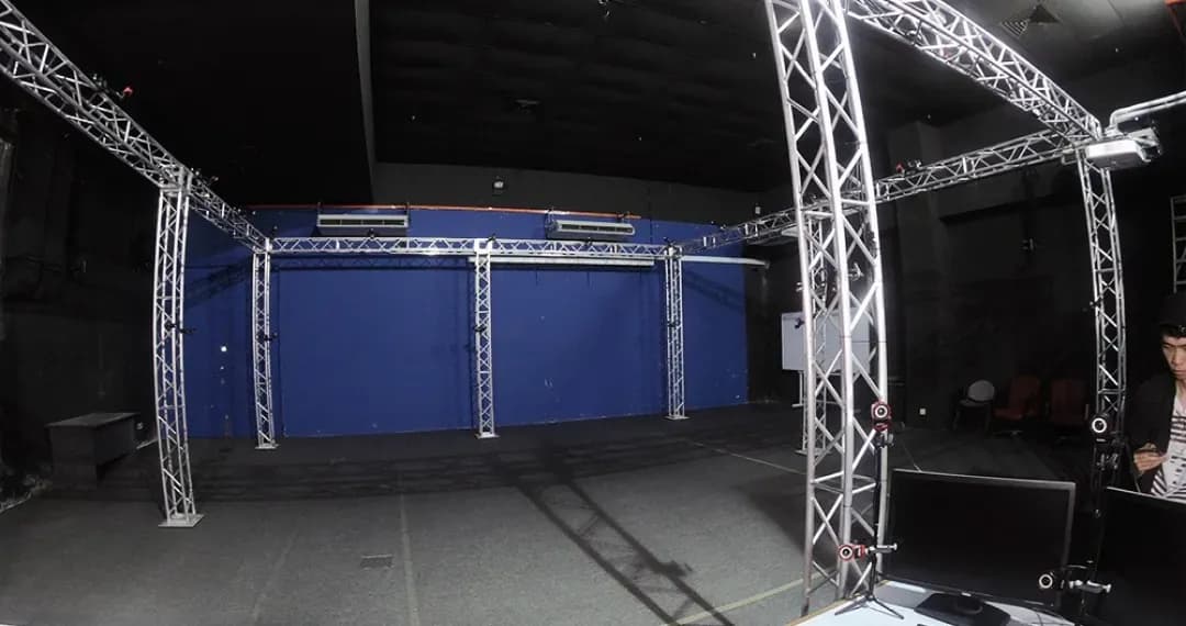 Motion Capture (MOCAP) Studio is a dedicated facility equipped with infrared cameras for high-precision motion tracking
