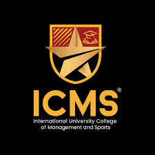 International University College of Management and Sports (ICMS) Logo