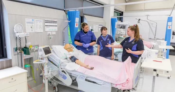 Simulating real hospital and community environments, the centres boast all of the state-of-the-art