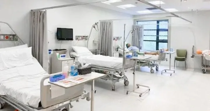 Nursing facilities & simulation lab. Involved in a range of health care activities that are designed to provide care to people