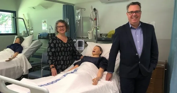 The new state-of-the-art nursing simulation labs will be built to clinical and hospital standards