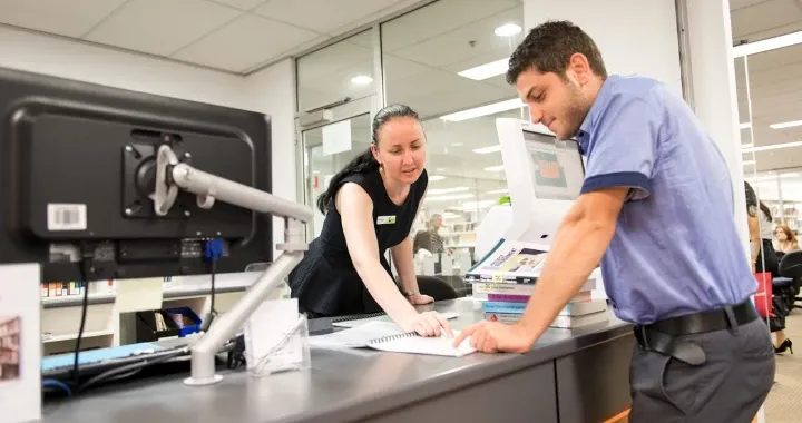 CQU Sydney Library Reception