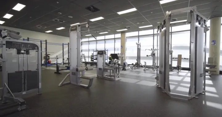 Resistance training room - for sport and exercise science students gain practical experience in prescribing and supervising exercise