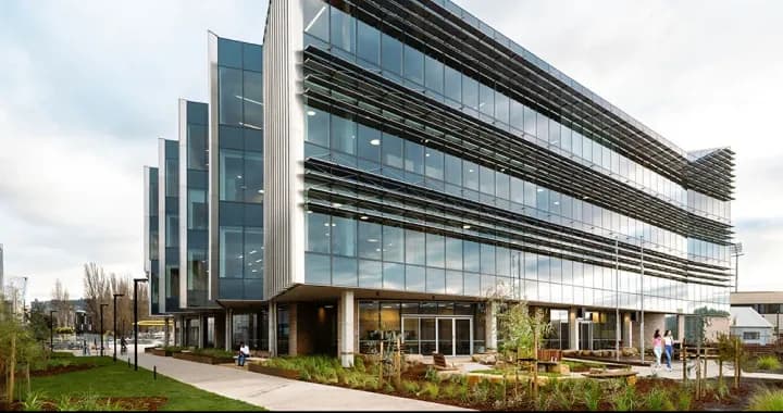 Includes study spaces for students from all disciplines, recording studios and a hub for research degree students.