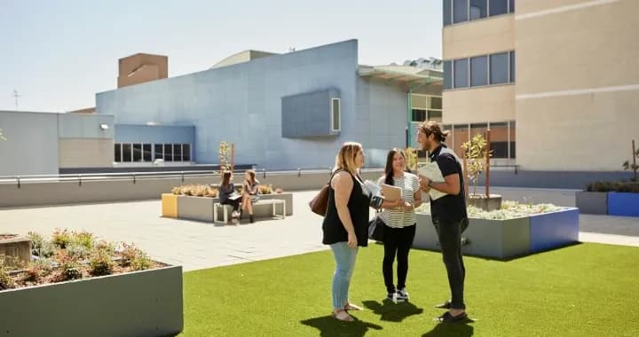 Rooftop Building, where student gather & chill with their colleague