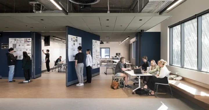 The new facility for Curtin’s School of Design and the Built Environment (DBE) is a landmark building for Curtin University’s