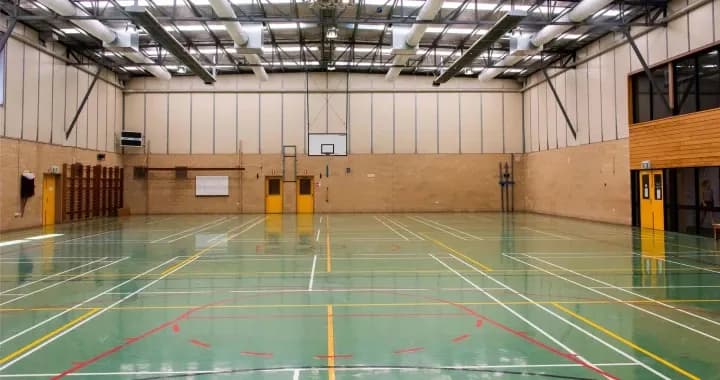 Complete with a full range of equipment hire available, stadium heating and court partitions