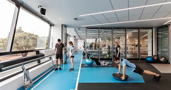 New Specialised Indoor Exercise and Sports Science Building (Building U) at Deakin University’s Burwood Campus