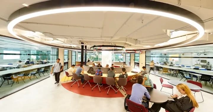 Free, high-speed WiFi is available throughout the campus and students who bring their own devices