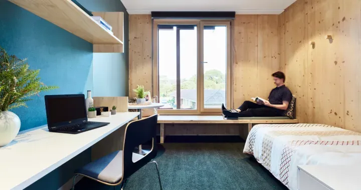 Student Room in Gillies Hall