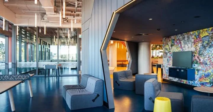 Student Lounge a casual environment for students to meet, interact, and build friendships