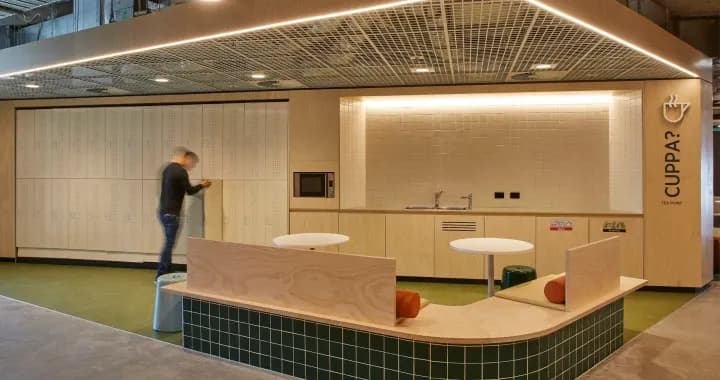 Space caters for a range of working styles and has created a fresh, vibrant place for students