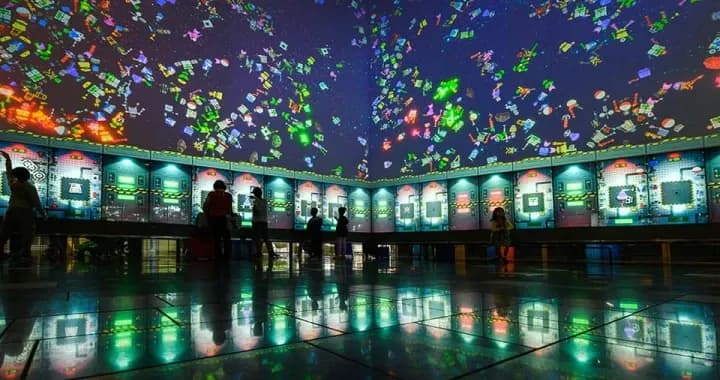 The centre's dynamic design encourages collaborative learning and problem-solving