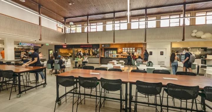 The Refectory houses cafés