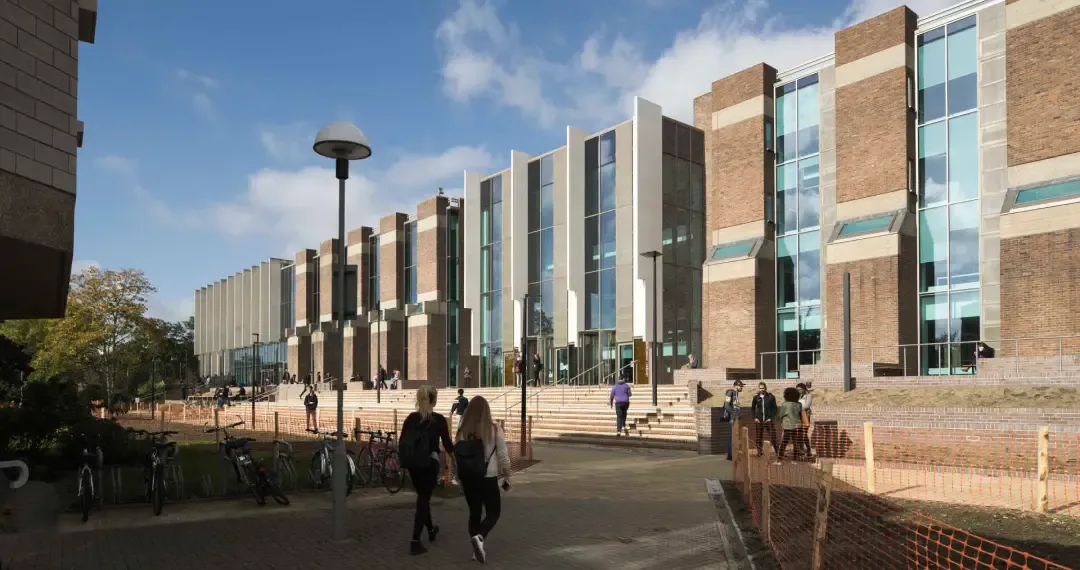 The Templeman Library (Geoffrey Templeman) is the main library and a central hub for academic study and resources