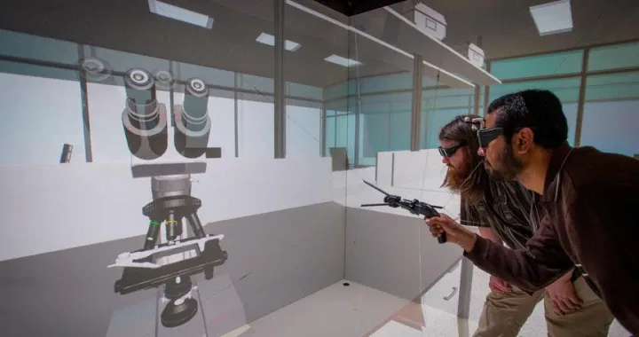 The Virtual Reality Lab is a unique, world-class, cutting-edge virtual reality facility designed for developing virtual reality