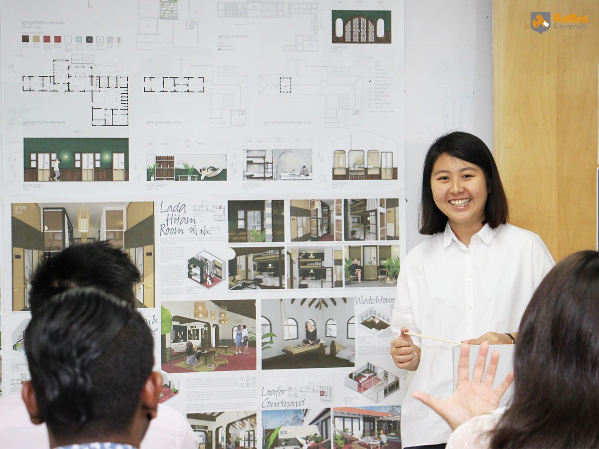Raffles University offers foundation courses related to design.